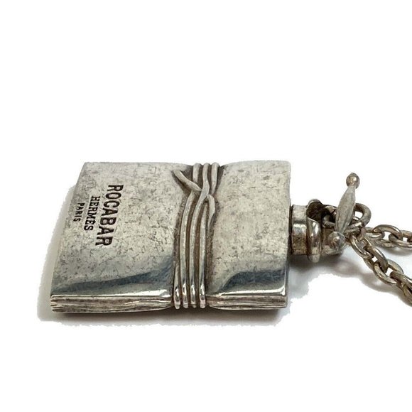 HERMES Accessory B Cover Key Holder Bag Charm SS Silver - Picture 4 of 10